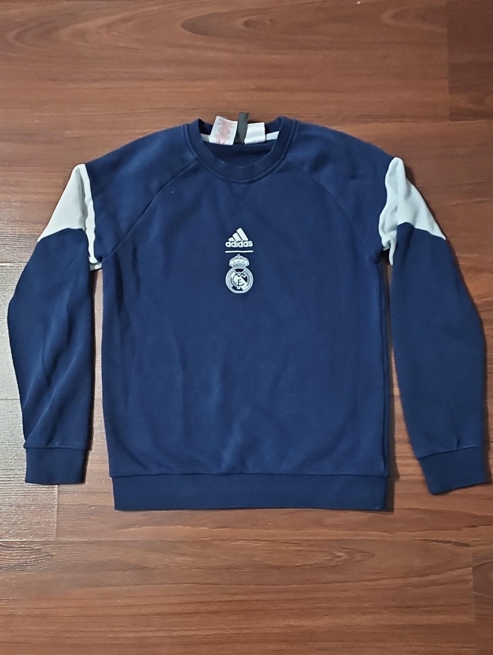 Adidas Real Madrid Navy Sweatshirt - KIDS size M